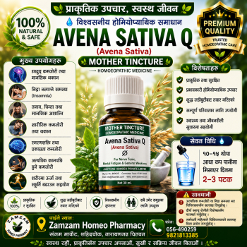 Avena Sativa Q (Avena Sativa) Mother Tincture – 30 ml